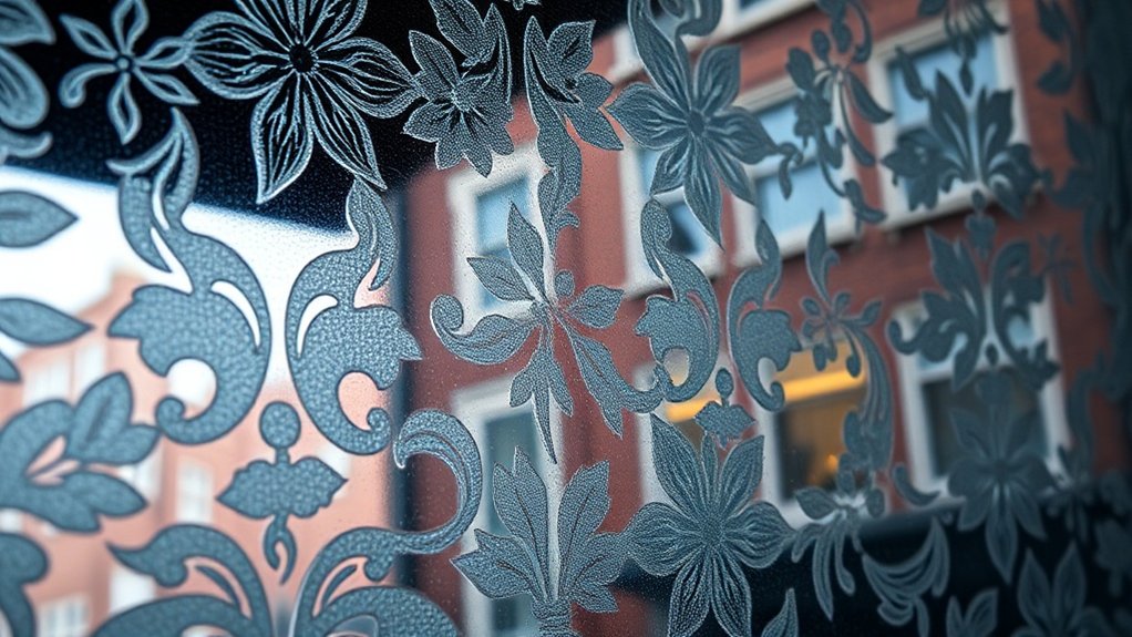 Patterned Decorative Glass Tufnell Park